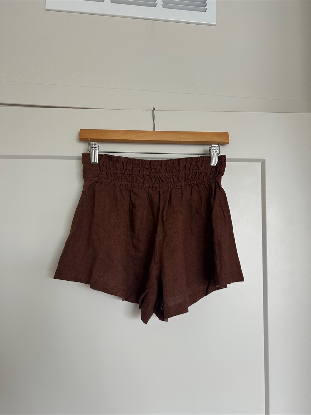 ANTHROPOLOGIE THE SOMERSET LINEN SHORTS SIZES XXSP-MP MSRP $98.00 NWT - Picture 6 of 11